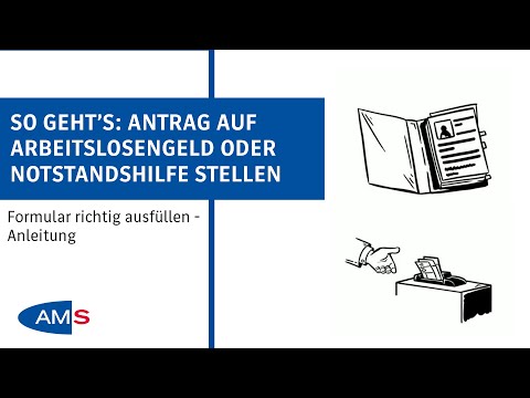 Antrag auf Arbeitslosengeld oder Notstandshilfe per Formular ans AMS stellen