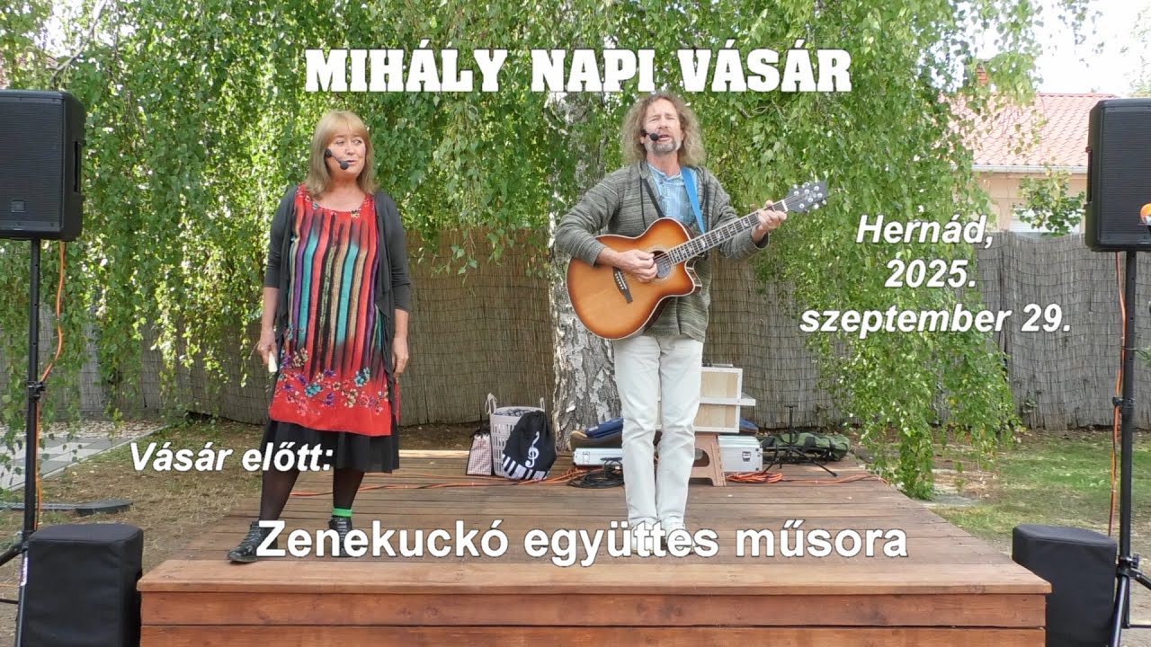 Mihály napi vásár a hernádi Pitypang óvodában 2025