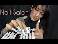 ASMR * Paper Nail Salon *