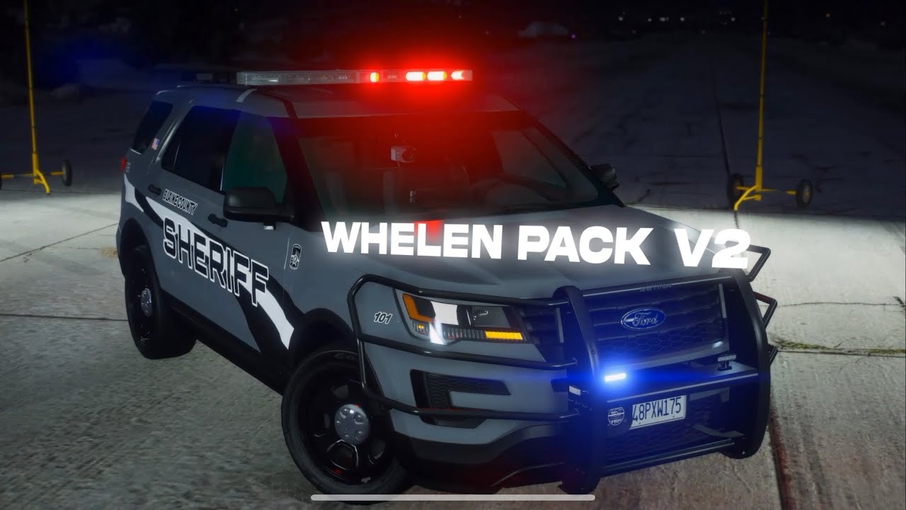 WHELEN PACK V2 - SHOWCASE (FIVEM) - YouTube