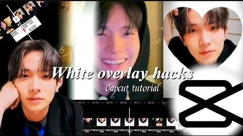 Capcut White Overlay Tutorial | White Overlay Transition | White Bar + Heart Transition