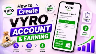 How to create vyro account 2026 | how to make vyro account | Vyro Earnings Money App 