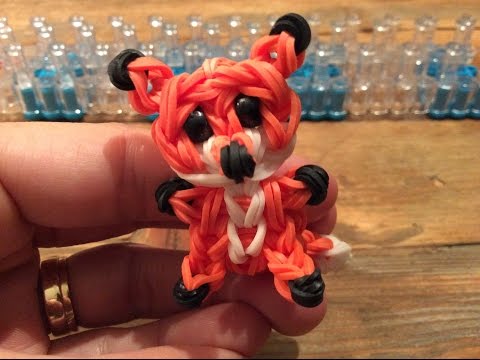 Rainbow Loom Nederlands, mini vos (with English subtitles)