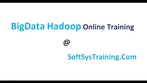 Hadoop Online Training | Bigdata Hadoop Video Tutorials | Hadoop Training