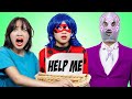 Save Miraculous Ladybug! Superhero Vs Villains | Crazy Situations & Funny  by Crafty Hacks