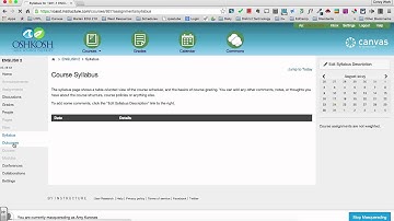 Importing Outcomes in Canvas