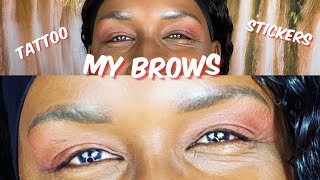 My Brows / 4D Eyebrow Tattoo Sticker Honest Review