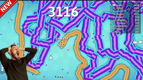 HOW TO CIRCLE TOP 1 SNAKE IN THE MAP! Epic Snakeio Gameplay