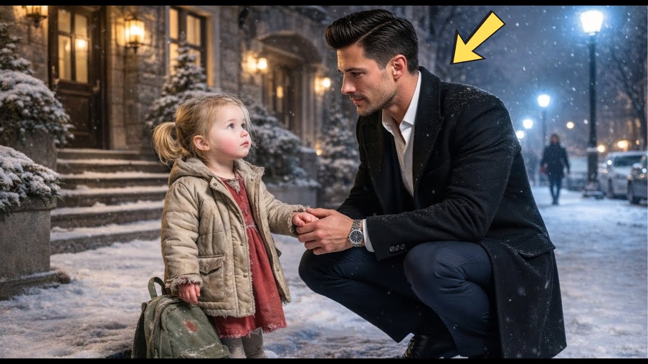 „Mama ist nicht nach Hause gekommen“ sagte das Mädchen!! der CEO folgte ihr in den Schnee
