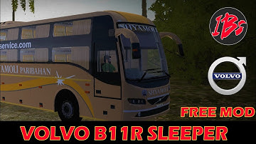 Volvo b11r sleeper Mod release for Bussid |Link in Description👇| Password in website|