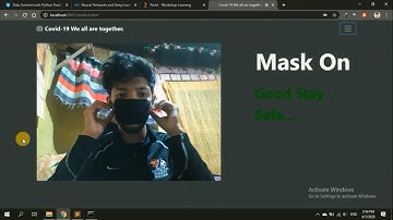 COVID-19 Face Mask Detection On Web  : Himanshu Tripathi