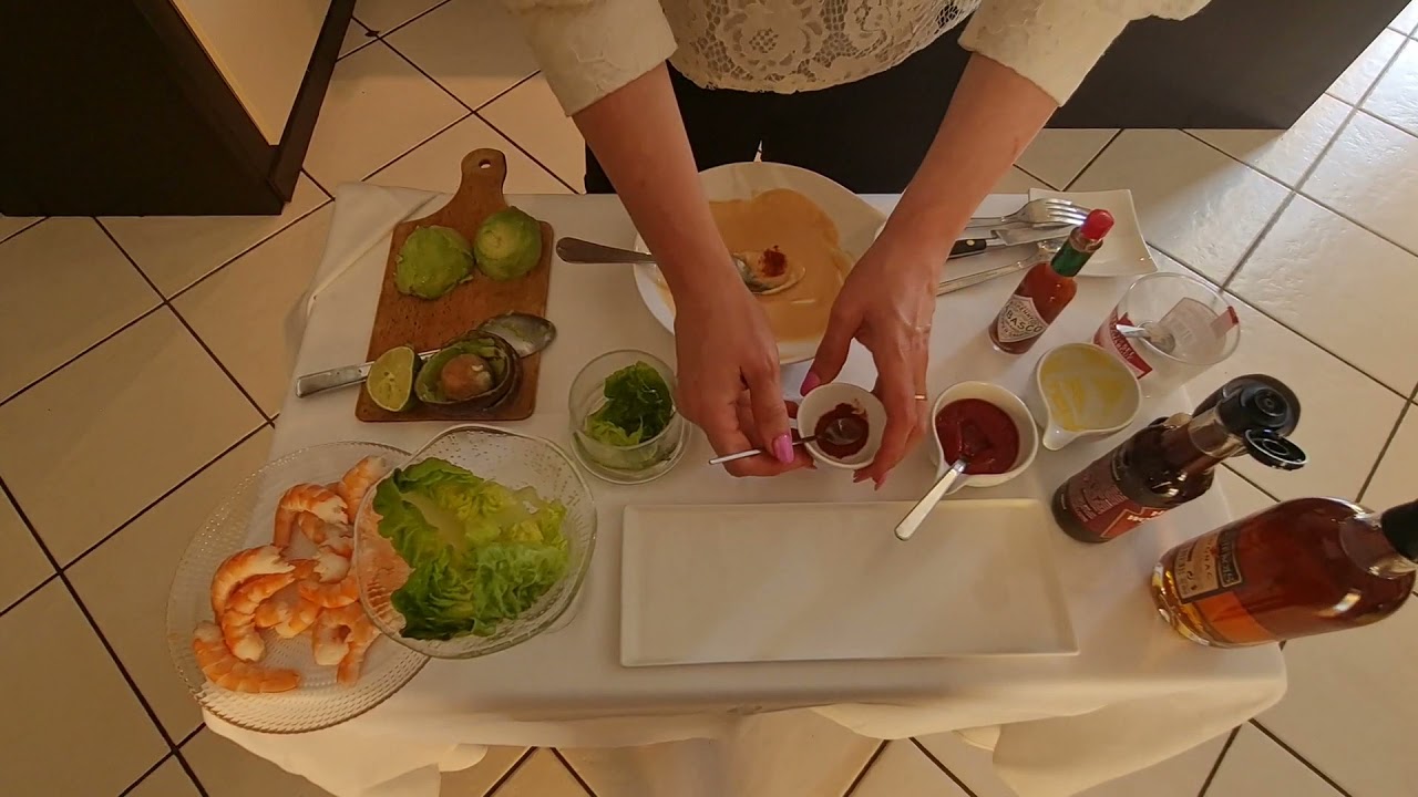 LE COCKTAIL DE CREVETTES - L'AVOCAT AUX CREVETTES