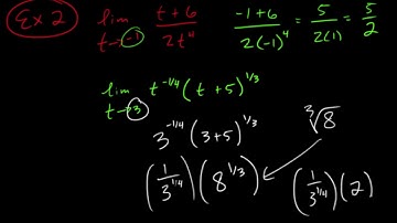2.3 Basic Limit Laws