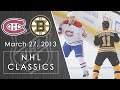 NHL Classics: Canadiens storm back against rival Boston Bruins | 3/27/13 | NBC Sports