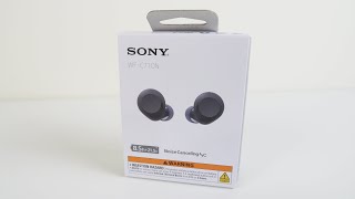 Sony WF-C710N Unboxing