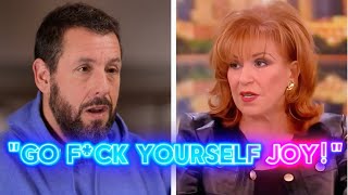 Joy Behar QUITS The View LIVE After Adam Sandler Pushes Too Far