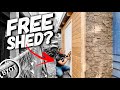 How To Build A Shed For FREE!