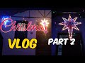 Christmas decoration vlog part 2  lightbulb creation
