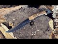 Making a Camping Knife from Scrap