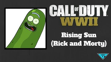 Call of Duty: WWII Pickle Rick Emblem