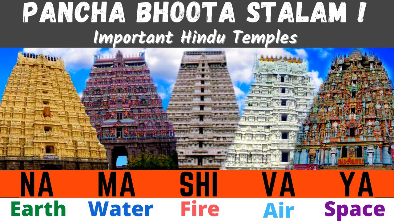 Do You Know About The Pancha bhoota Temples  Lord Shivas Five Primary Manifestations on Earth