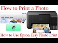 How to Print a Photo.How to use Epson Easy Photo Print Software to print photos