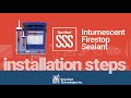 SpecSeal SSS Intumescent Firestop Sealant video