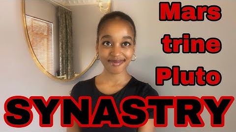 SYNASTRY Mars trine Pluto synastry