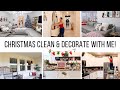 CLEAN &amp; DECORATE WITH ME FOR CHRISTMAS 2023! // Jessica Tull cleaning motivation