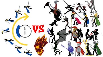 Stick War 3 - CONTROLLED Xiphos VS ALL (new)