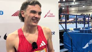 Hobbs Kessler Divulges He Aggravated Calf Injury In Wanamaker Mile, Believes Its Minor