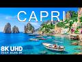 Capri 8K Drone Footage | Iconic Cliffs, Turquoise Bays &amp; Majestic Mediterranean Views UHD