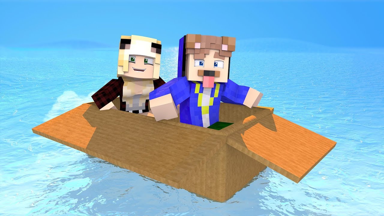 OP KARTON BASE AUF DEM WASSER! parody or satire