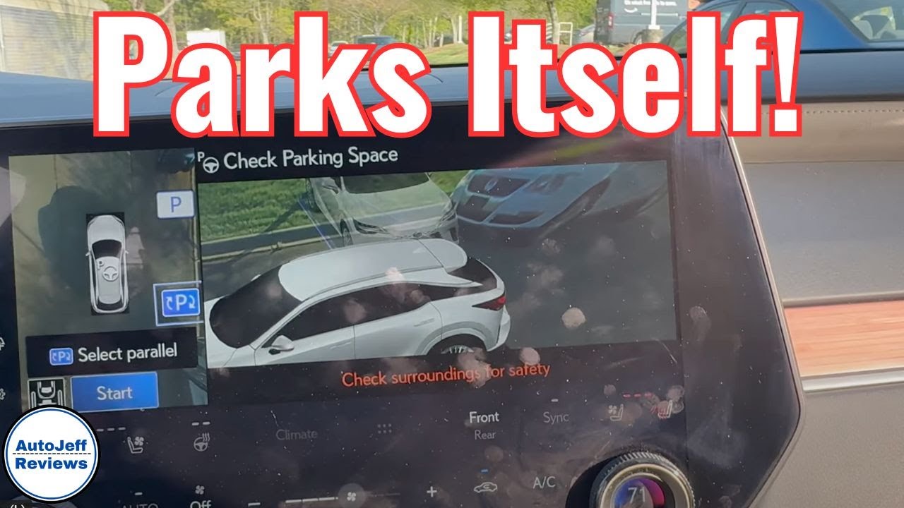 2025 Lexus Self-Parking Demo: Parallel and Perpendicular!
