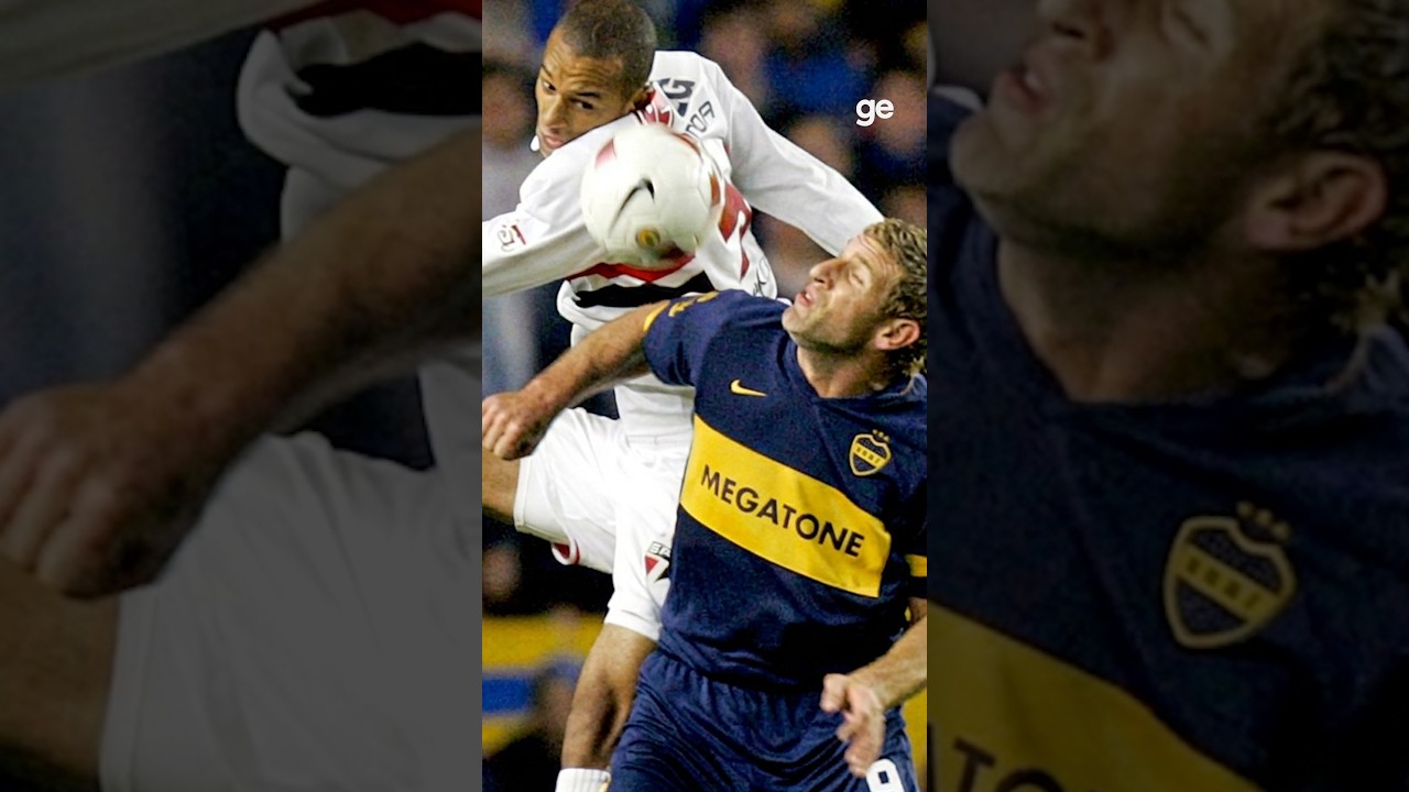 SÃO PAULO E BOCA JUNIORS SE REENCONTRAM QUASE 20 ANOS DEPOIS | #shorts | ge.globo