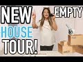 OUR NEW EMPTY HOUSE TOUR!!! | Casey Holmes Vlogs