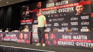 David Benavidez vs. Oleksandr Gvozdyk | Kick-Off Press Conference