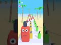 Juice Run Funny Gameplay #3613 #shorts #feedshorts #games