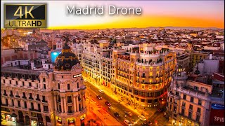 Madrid - 4K UHD Drone footage