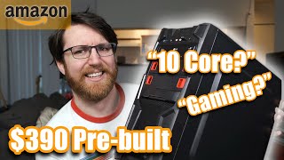 I bought the cheapest "gaming" pre-built PC on Amazon.com