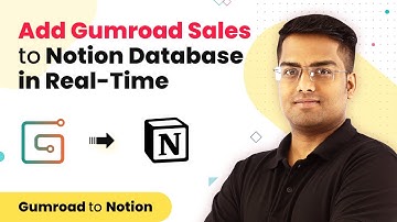 Add Gumroad Sales to Notion Database in Real-Time