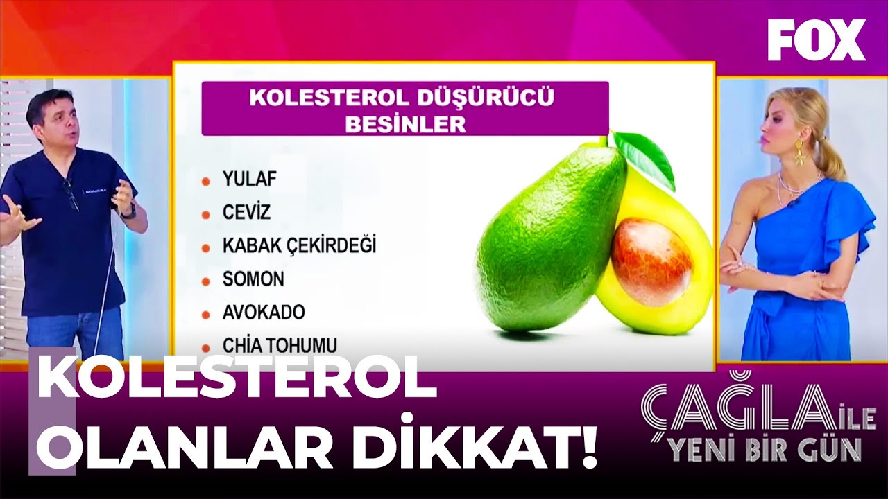 Kolesterol Düşüren Besinleri Vücudumuza Etkileri! - Çağla ile Yeni Bir Gün 394. Bölüm