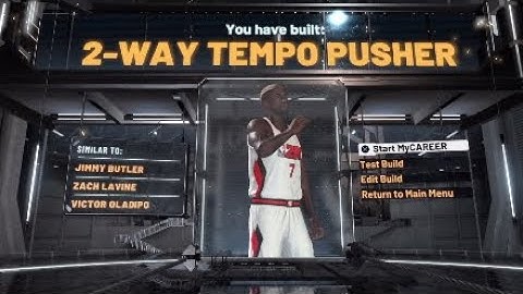 NBA 2k20 RARE BUILD| 2 way tempo pusher Demigod!