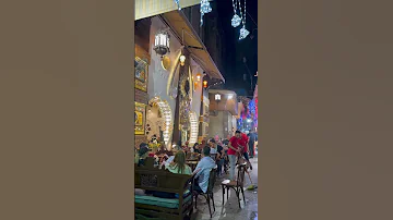 Egypt Nightlife Cairo Mısır Gecehayatı Kahire Egypt Nightlife Cairo Street Pyramid 