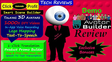 Avatar Builder Review, Bonuses, Demo: World