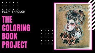 OVER 100 ARTISTS WORLDWIDE!! | Flip Through ~ The Coloring Book Project