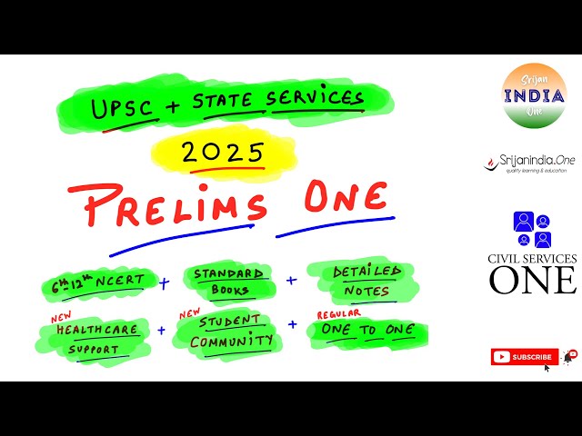 Prelims ONE 2025 for UPSC & State Civil Services Exam class=