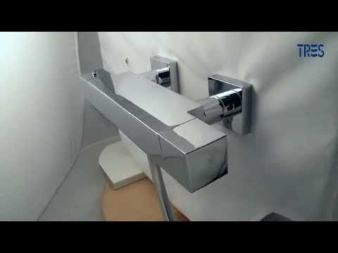 Каскадний змішувач для умивальника Tres Cuadro 00610101, видео 7