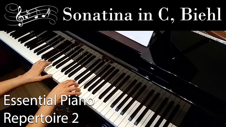 Sonatina in C, Biehl (Early-Intermedi...  Piano Solo) Essential Piano Repertoire Level 2