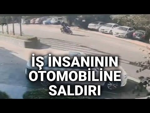 @NTV Ataşehir'de iş insanının otomobiline silahlı saldırı